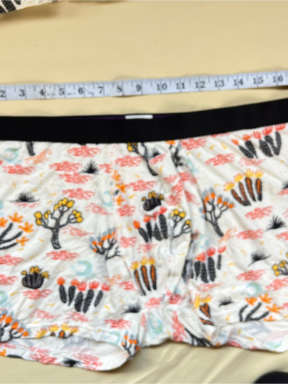 meundies men’s trunks boxers Desert Cactus Print size 4xl